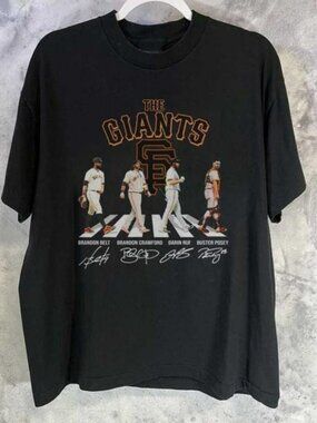 The Giants Abbey Road Signature Shirt San Francisco Giants Baseball Mlb Shirt M7